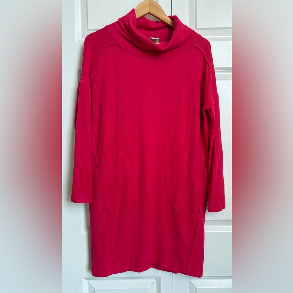 Saturday Sunday / Vibrant Pink Long Sleeve Dress / S